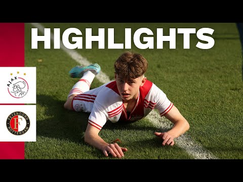 Huge save from Freek Entius 🏒🔥 | Highlights Ajax O17 - Feyenoord O17