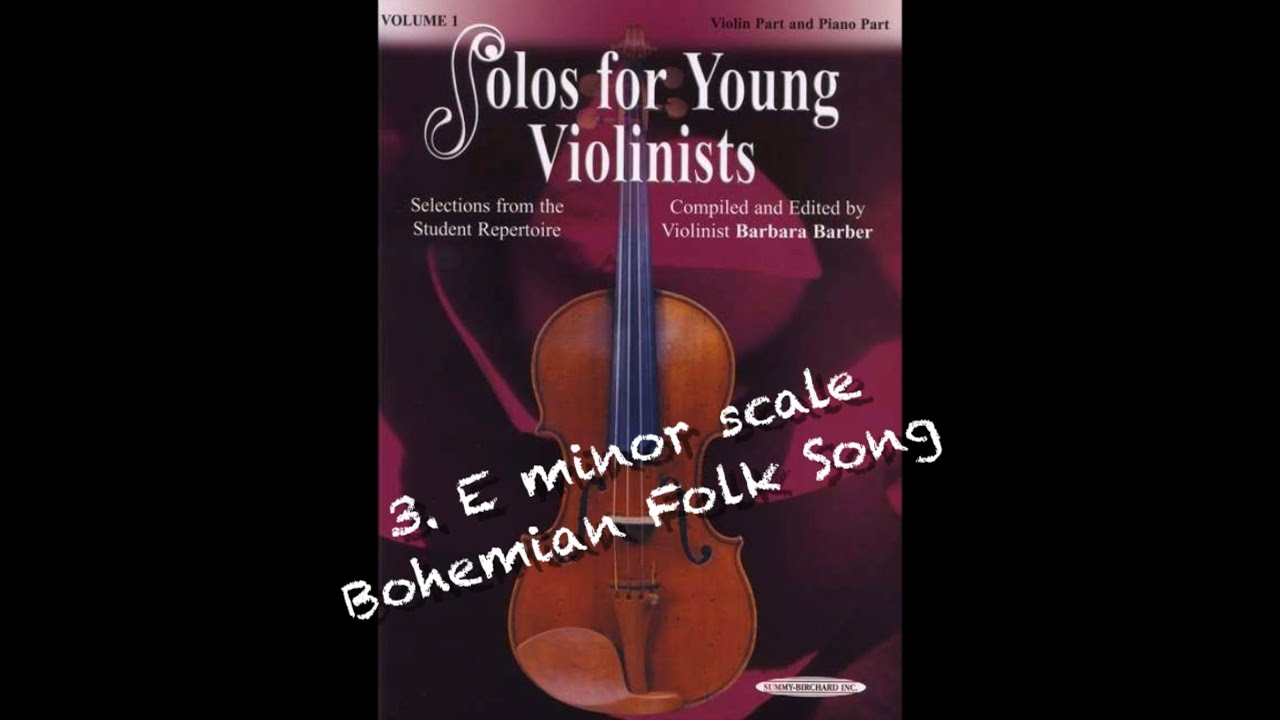 Solos For Young Violinists - 3. Bohemian Folk Song