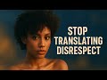 THEY TESTED YOU… AND YOU SHOWED THEM WHAT SELF-RESPECT LOOKS LIKE
