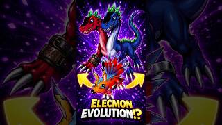 ELECMON y su Nivel ARMOR de DOBLE DIGICORE! #digimon #shorts