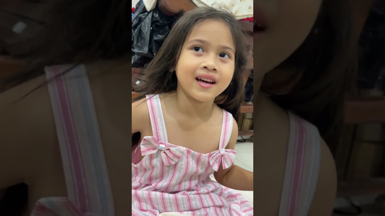 Sethika​ tells daddy about her fall down at school.