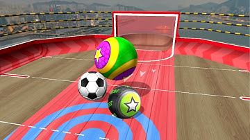 Going Balls - Football Level Gameplay Android, iOS #200