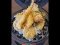 天丼をワッフルメーカーに入れました!!!!