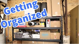 Organizing the Shop with Rack Shelving