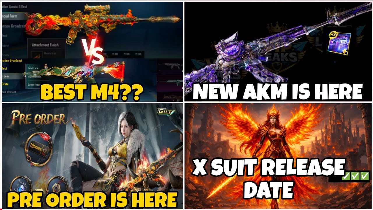 🔴V420 | Next Ultimate Set🔥NEW M416 SKIN 3D LEAKS | TIGER M416 RETURN😱