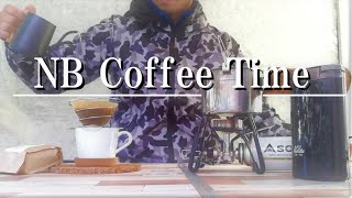 珈琲タイム～～ST 310レギュレーターストーブ・カリタの電動ミルを使って【NBワークス#211】