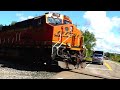 Train Bottoms Out And Hits Road Surface! Also: Chipmunk Meets CSX Train, Awesome DPU Alright + More!