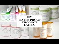 Waterproof Product Labels | Getting Ready - Black Friday | Behind The Scenes | Small Business Owner