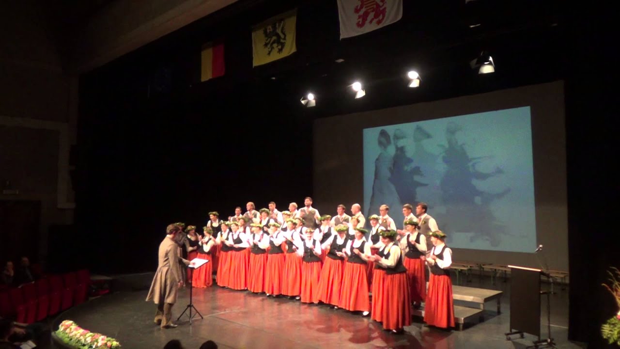 Es nenācu šai vietāi - latviešu tdz. , arr. Andris Sējāns 04.10.2015. apbalvošana, Maasmechelen