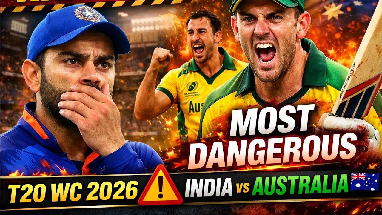 Warning for Team India ⚠️ | T20 WC 2026 me Australia Sabse Dangerous!