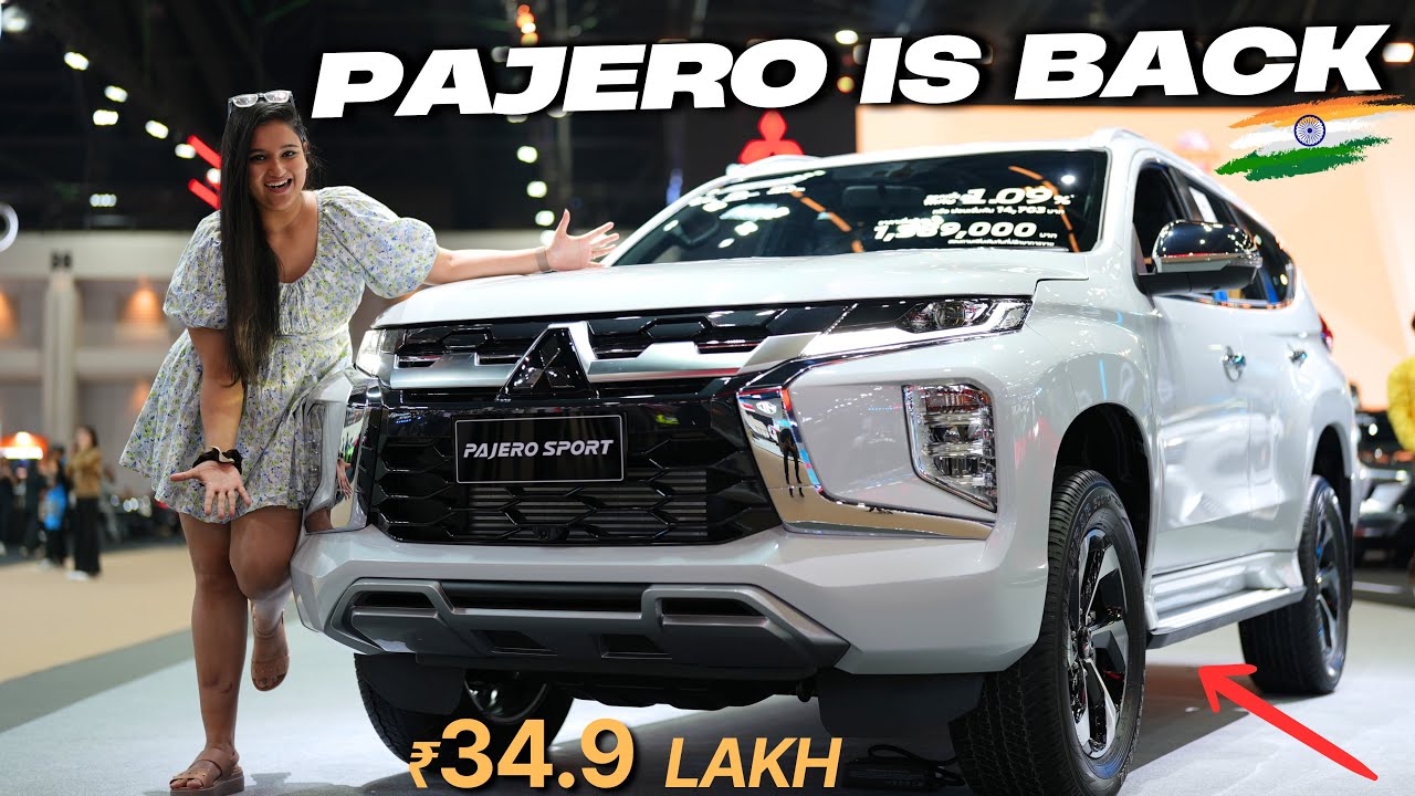 PAJERO SPORTS 2025 LAUNCHED 🇮🇳 FORTUNER KILLER 🔥