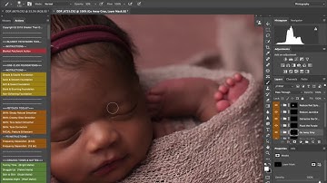 Newborn Collection II Photoshop Actions Tutorial Edit 3 (Retired April 2022)