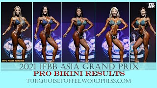 2021 Ifbb Asia Grand Prix Pro Bikini Results