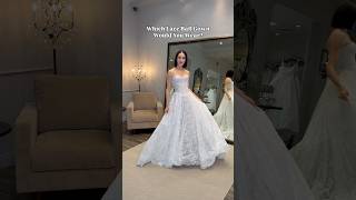 Which Leah Da Gloria Lace Ball Gown Wedding Dress Would You Wear?