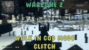 *NEW* MW2 DMZ WARZONE 2 SOLO WALK IN GODMODE GLITCH AFTER PATCH (XBOX, PS5, PC)