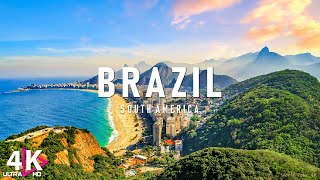 Brazil In 4K - Beautiful Tropical Country  Scenic Relaxation Film by World Tour 4K 3,433 views 1 day ago 3 hours, 36 minutes