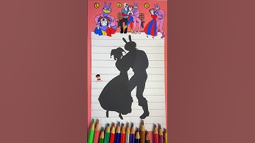 The Amazing Digital Circus Shadow Puzzle #tadc #pomni #jax