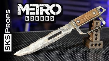 How to Make a Trench Knife from Metro Exodus EVA Foam Tutorial