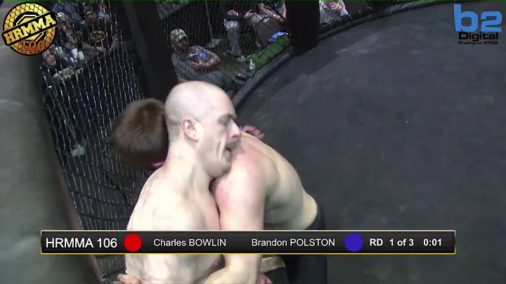 HRMMA 106 Fight 10 Brandon Polston vs Charles Bowl...