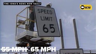 Iowa goes 65Mph | The Iowa's News Now Vault - 1987