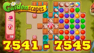 Gardenscapes Level 7541 - 7545 HD 3 match Puzzle | android | IOS | 7542 | 7543 | 7544 | GameGo Game