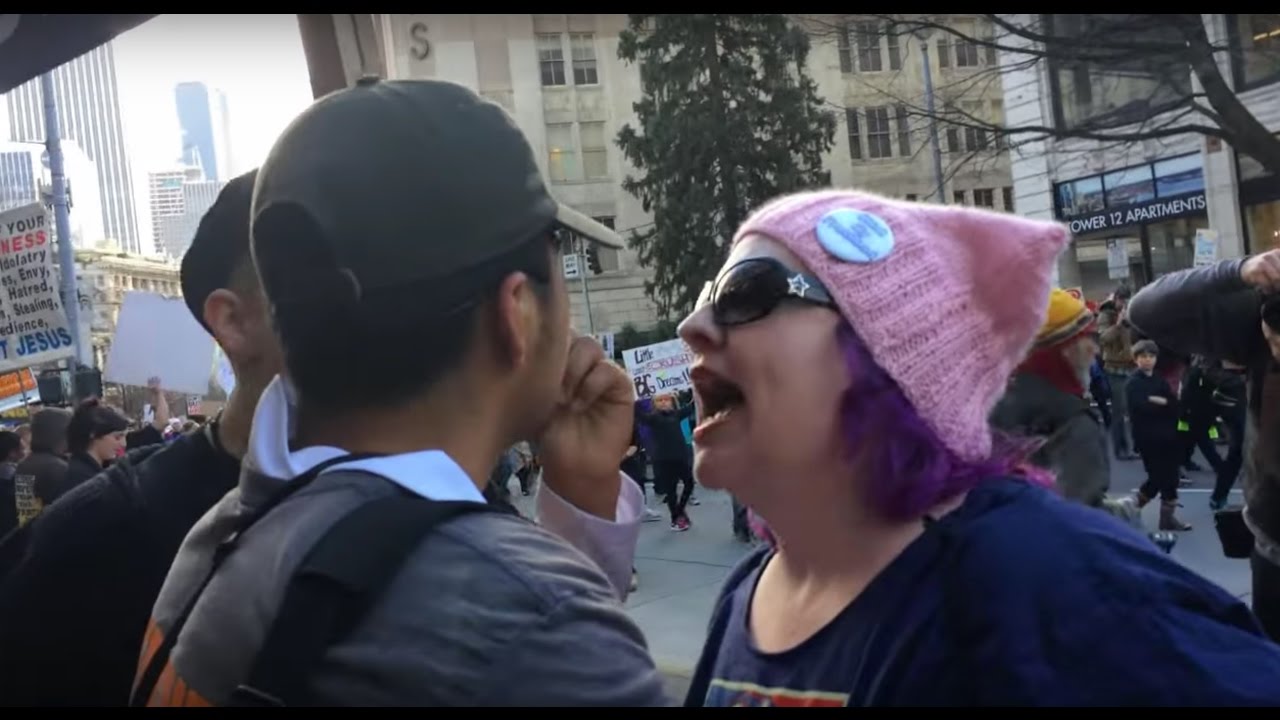 Ultimate SJW Feminist Cringe Compilation at Women's March