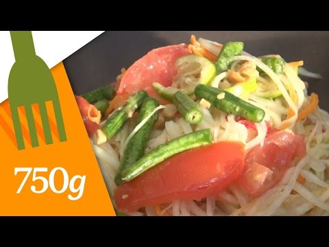 recette-de-salade-de-papaye-verte---750g