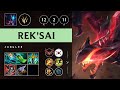 Rek'Sai Jungle vs Naafiri - KR Grandmaster Patch 25.17