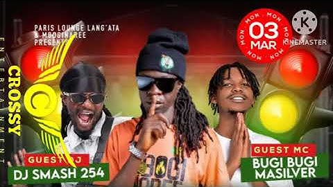 Zendiambo Mc x  Tall Dj Smash Cure dee X Mc Masilver Reggea  @ Paris LA _ #dj_lee254 #crossyentke