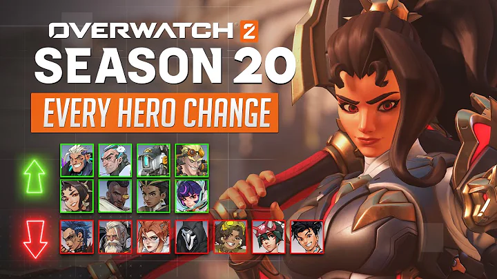 Overwatch 2 - EVERY HERO CHANGE for Season 20: VENDETTA
