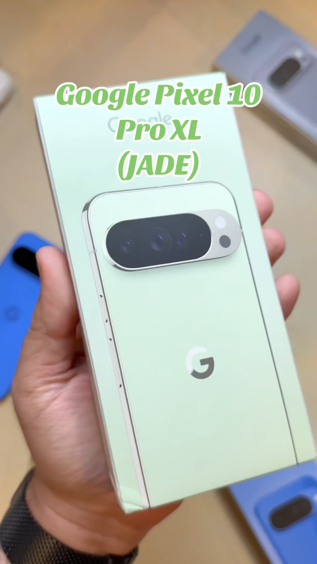 Google Pixel 10 Pro XL (Jade) unboxing! 📱 - YouTube