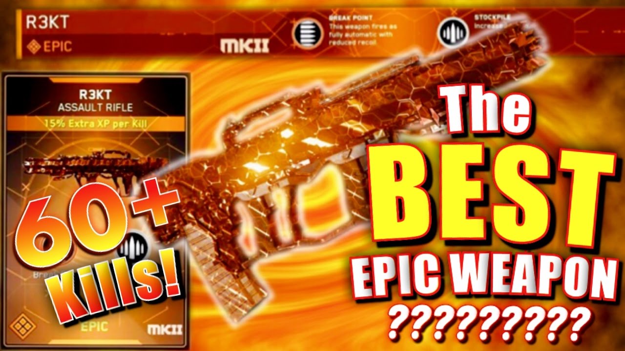 EPIC R3KT Should Be Unlocked Now! its one of the Best Epic Weapons Of ...