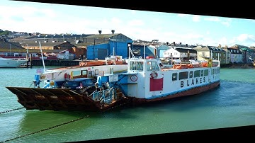 Remembering The Old Cowes Floating Bridge - Historic Footage
