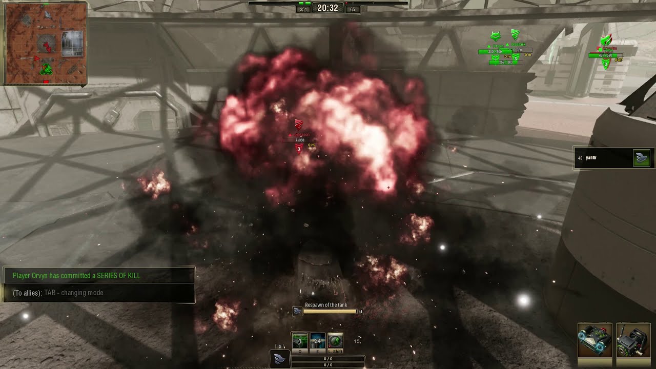 Игра ExoTanks геймплей (лучшие шутеры 2019 на пк).