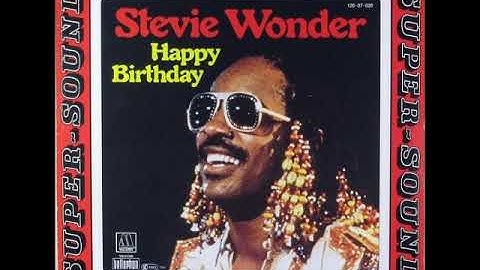 Thumbnail of Stevie Wonder - Happy Birthday (Sing-A-Long) - instrumental 12" mix (1981)