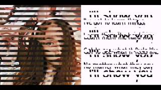 Jb - Ill Show You Lyric Georgina Evangelista