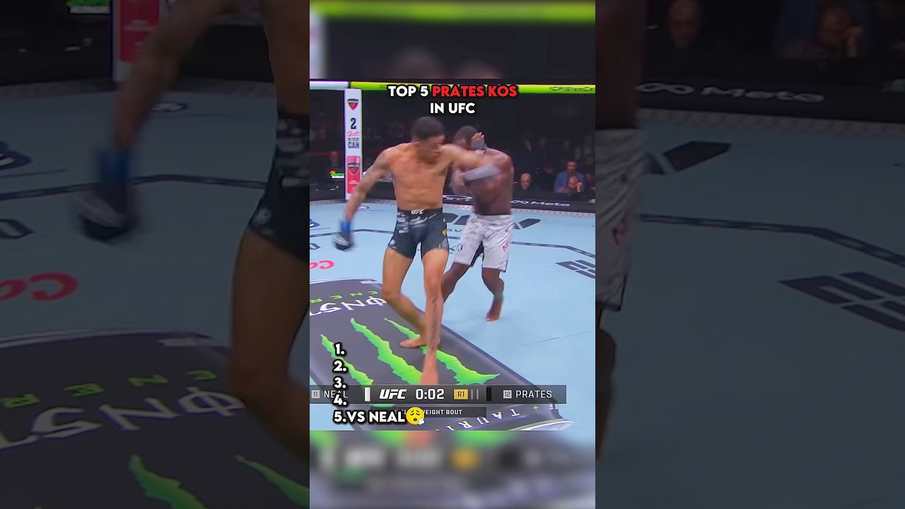 Top 5 Prates knockouts in UFC