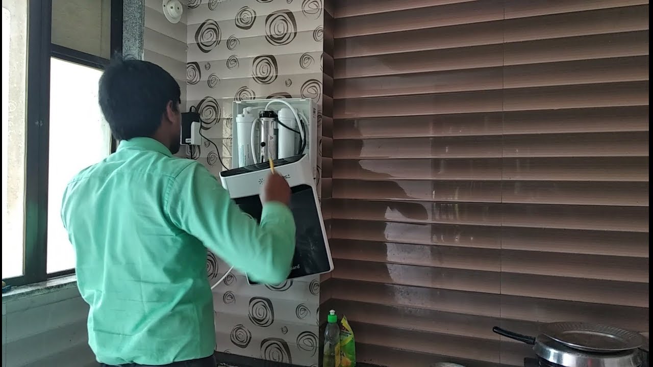 Water purifier 1st service detailed review Water purifier cleaning
