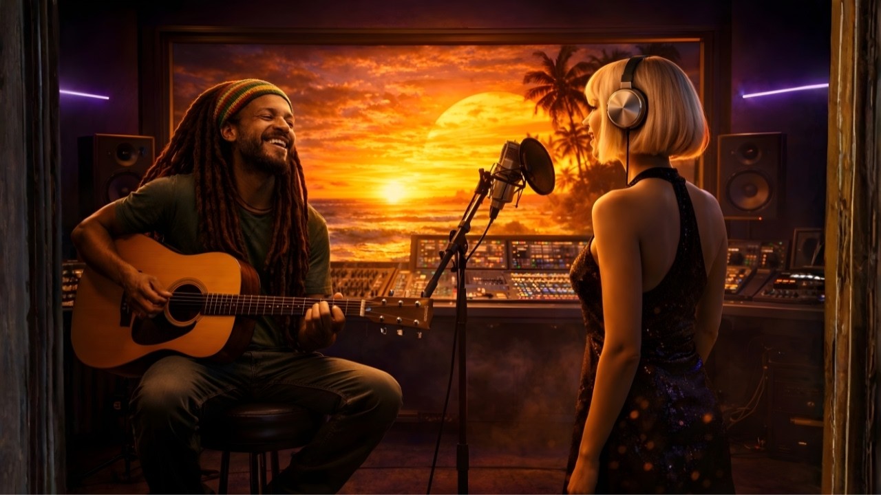 Damian Marley ft. Sia – Freedom In The Fire (Official Lyrics) | Reggae Soul Gospel Ballad 2026