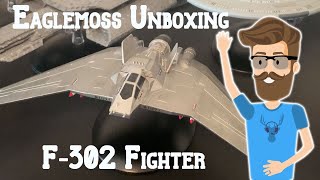 F-302 Fighter (Stargate Franchise) - Eaglemoss Unboxing