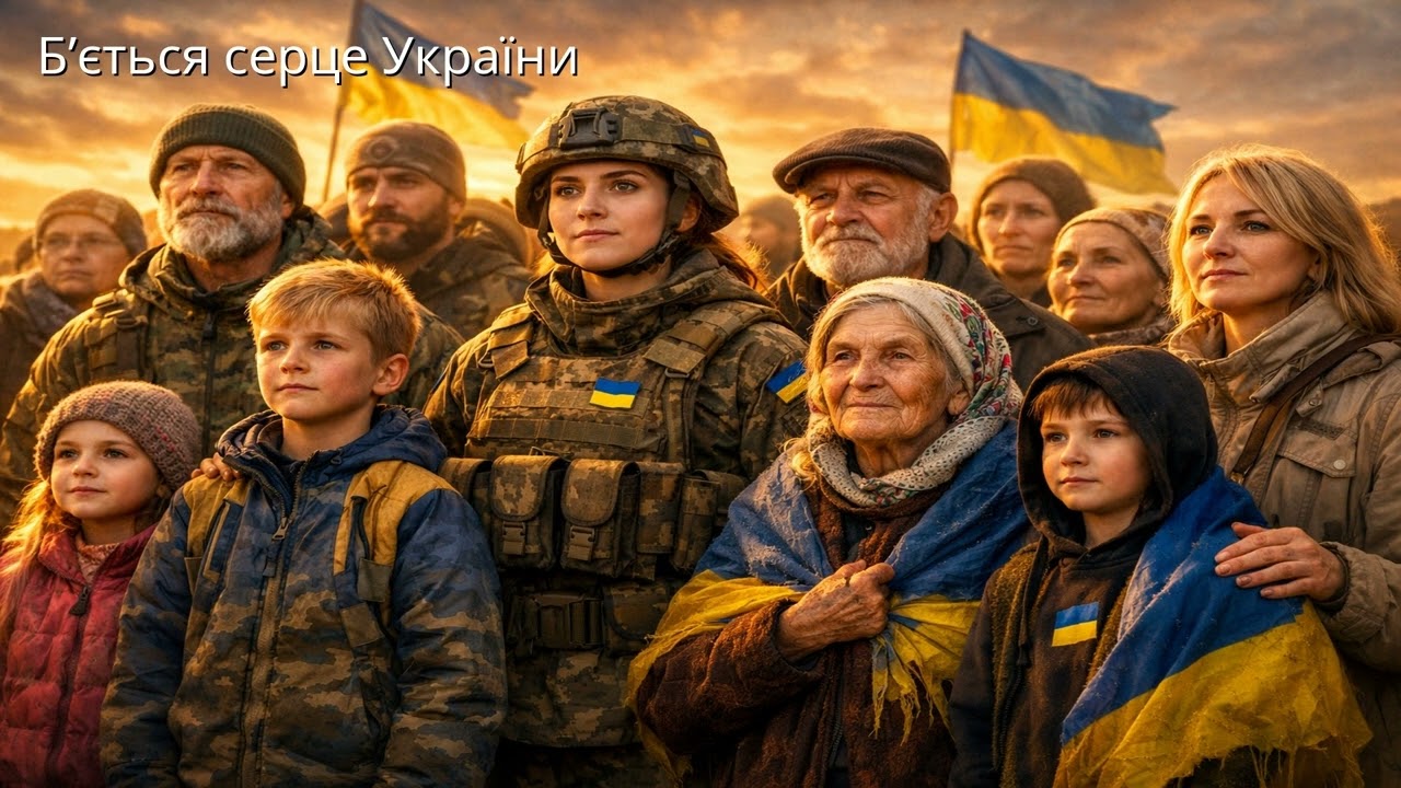 Б'ється серце  України! 🔥 ПРЕМ’ЄРА! Нова пісня, яку чекали 2026
