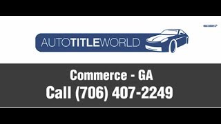 Title Loans Commerce GA