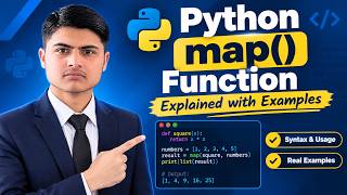 Python map() Function Explained with Examples | Python Tutorial for Beginners