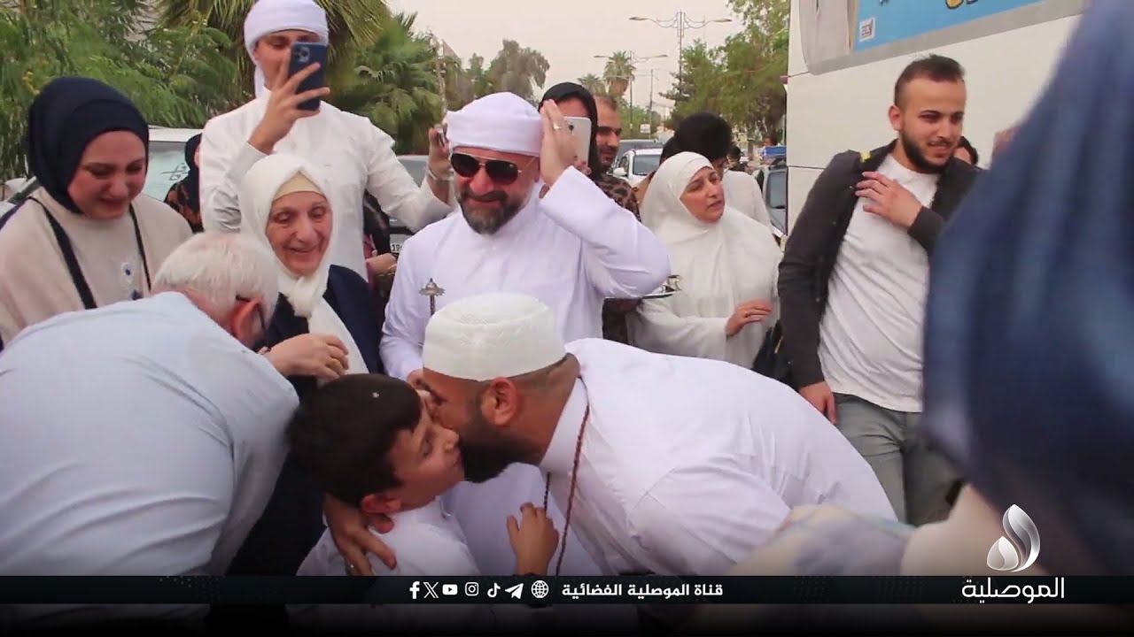 كاميرا الموصلية ترصد أجواء عودة أول قافلة للحجاج من البقاع المقدسة إلى مدينة الموصل