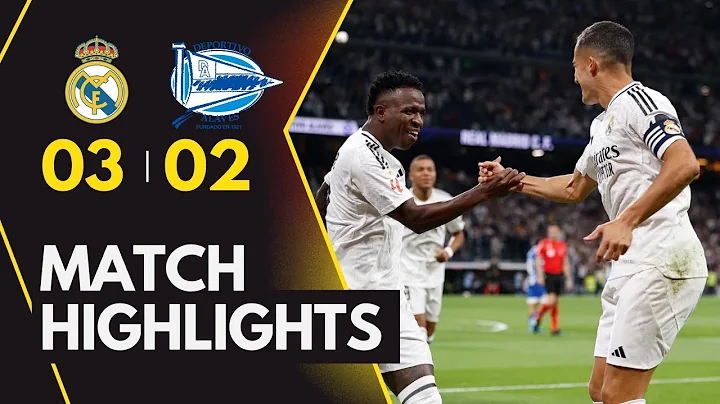 REAL MADRID 3 - 2 DEPORTIVO ALAVÉS | HIGHLIGHTS LALIGA  2024 - 25
