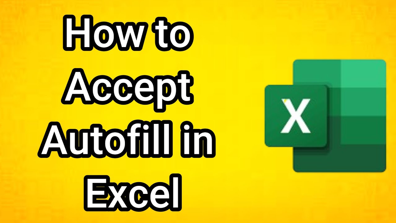 how-to-accept-autofill-in-excel-youtube