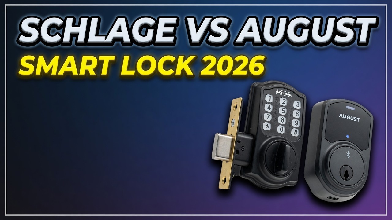 Schlage Kwikset Medeco Yale August smart lock comparison installation setup