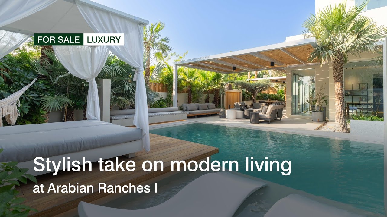Step inside a stunning blend of art & modern living at Arabian Ranches I, Dubai | haus & haus