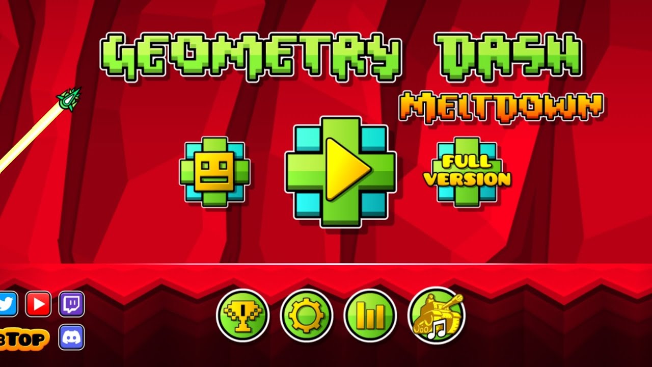 esta vez los niveles de geometry dash meltdown - YouTube