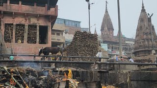 Funeral Pyres - Cremation By Fire In India
